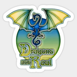 Dragons are real Sticker